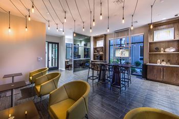 Co-working lounge with computers, small business capabilities, and wi-fi
